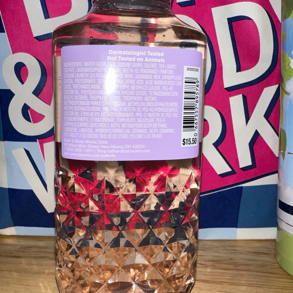 Bath & Body Works Gingham Vibrant Shower Gel